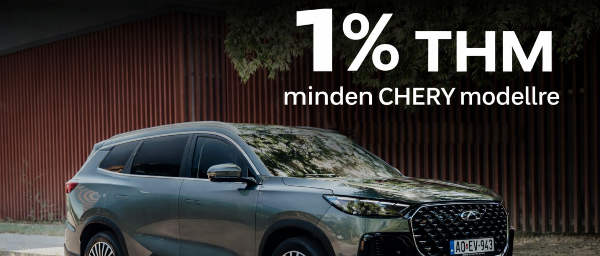 1% THM minden CHERY modellre