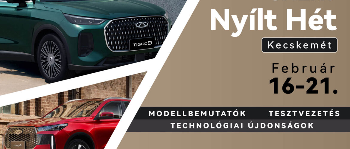 CHERY Nyílt Hét Kecskeméten